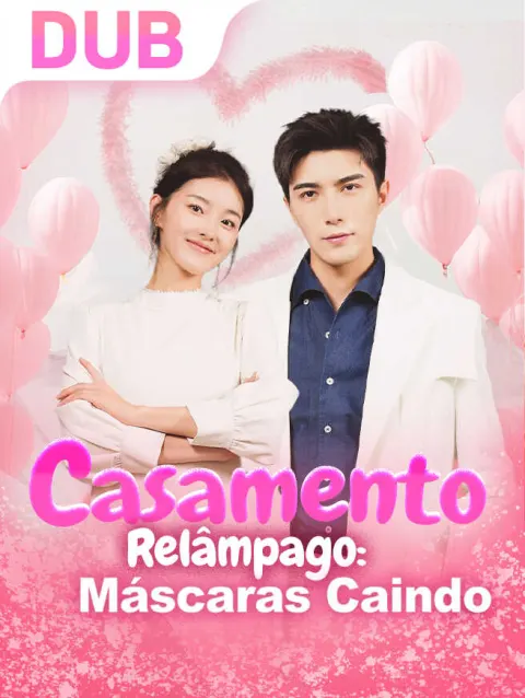 Casamento Relâmpago Máscaras Caindo poster
