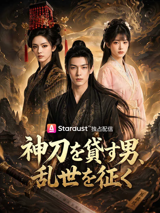 神刀を貸す男、乱世を征く poster