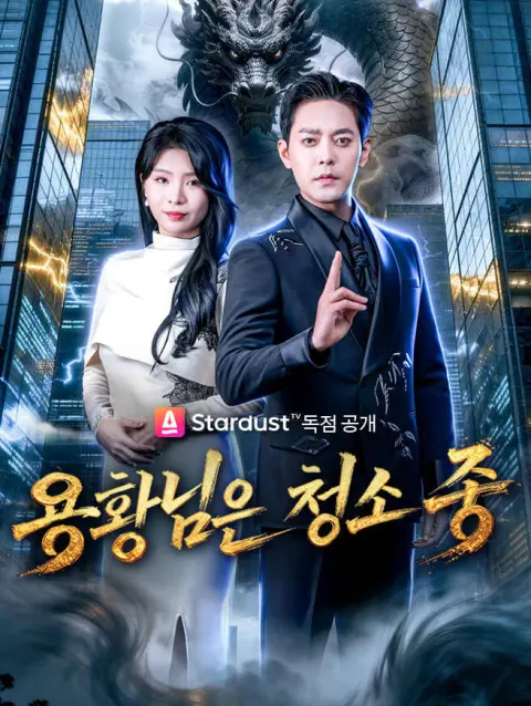 용황님은 청소 중 poster
