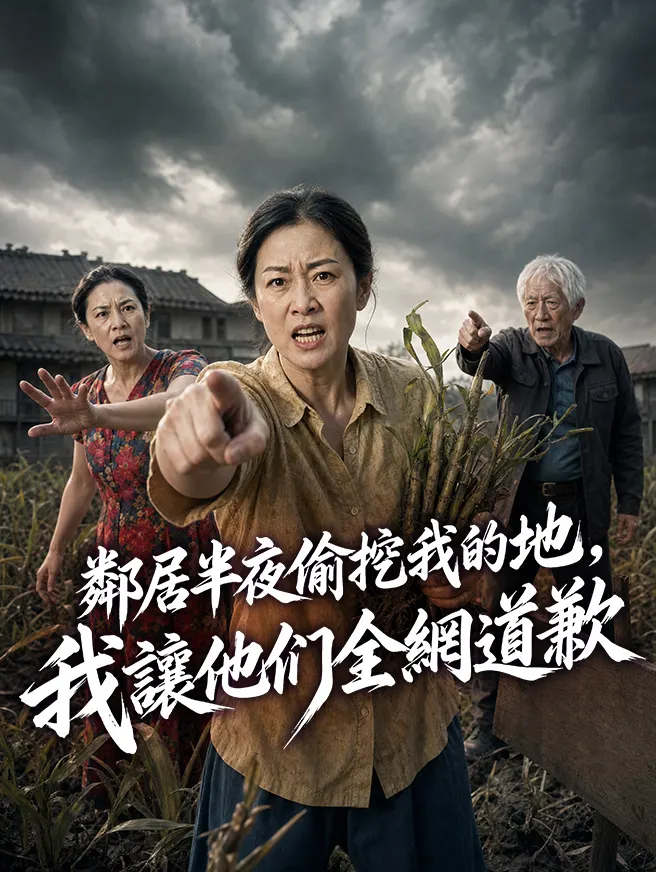 鄰居半夜偷挖我的地,我讓他們全網道歉 poster