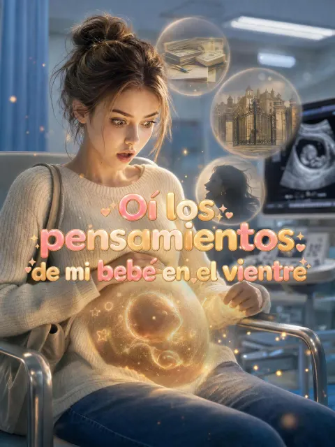 Oí los pensamientos de mi bebé en el vientre poster
