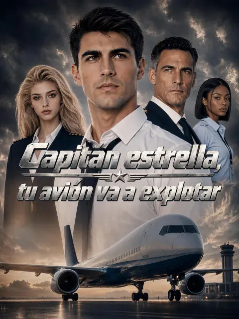 Capitán estrella, tu avión va a explotar poster