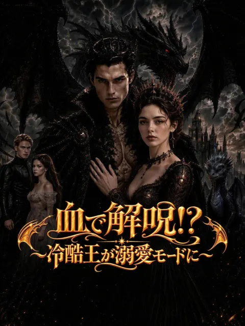 血で解呪!?~冷酷王が溺愛モードに~ poster