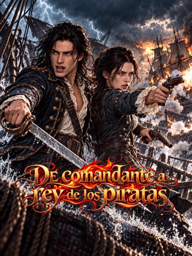 De comandante a rey de los piratas poster