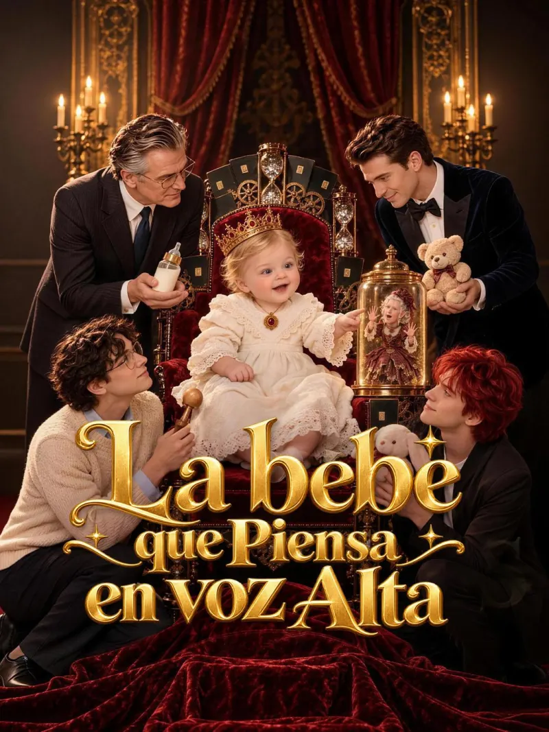 La bebé que piensa en voz alta poster