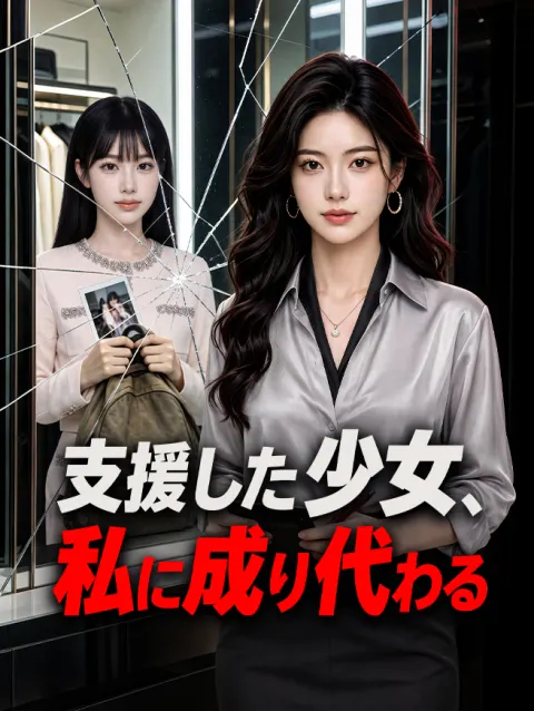 支援した少女、私に成り代わる poster