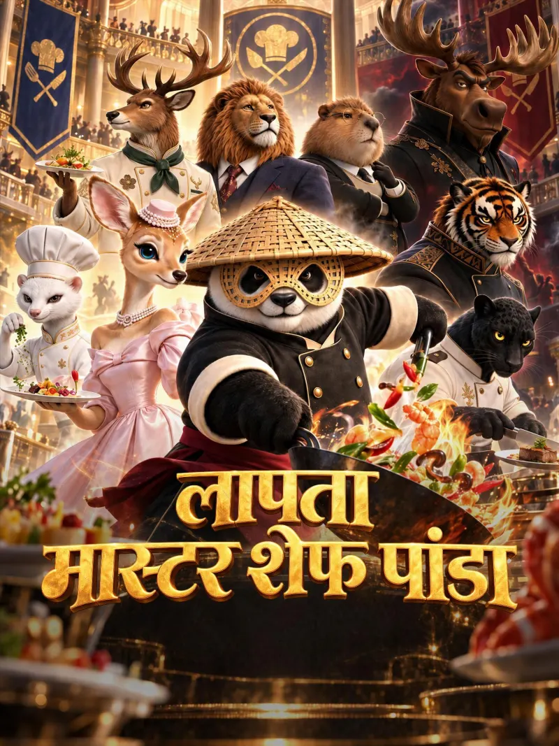 लापता मास्टर शेफ पांडा poster