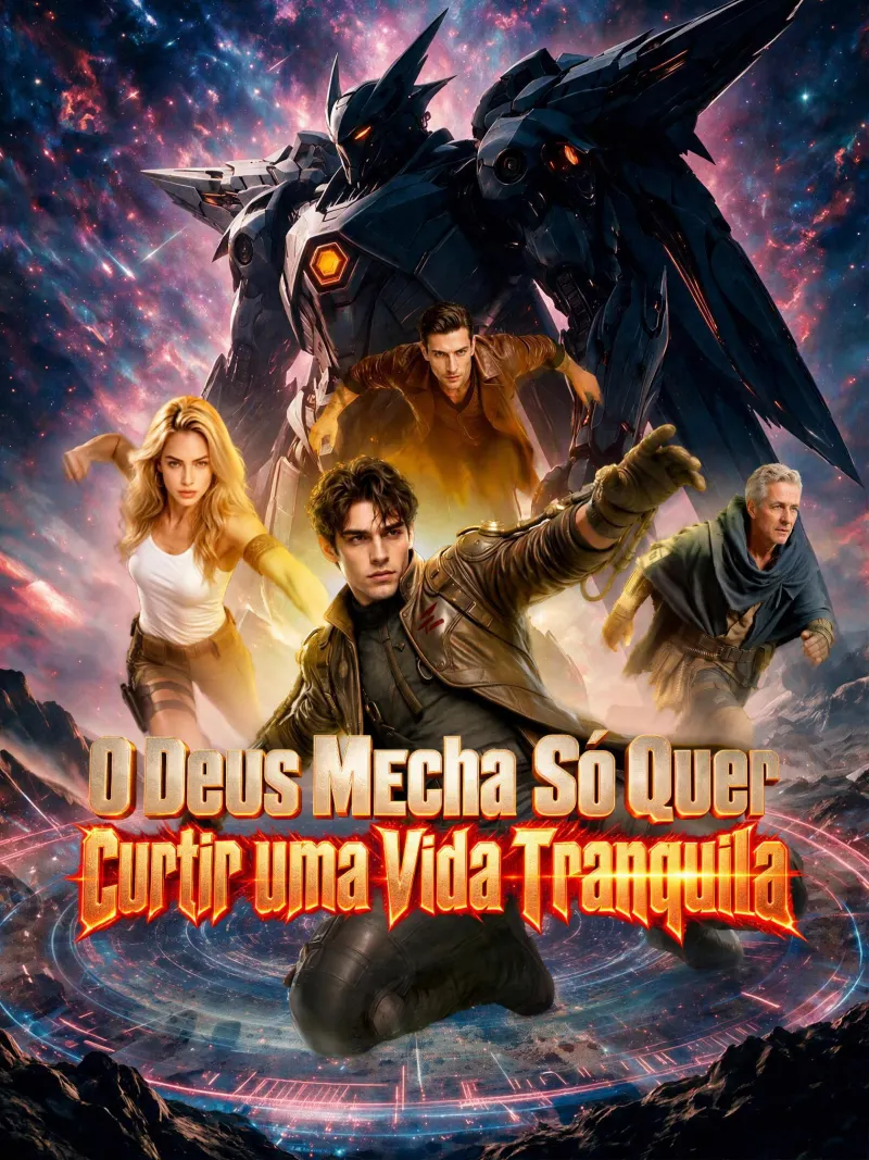 O Deus Mecha Só Quer Curtir uma Vida Tranquila poster