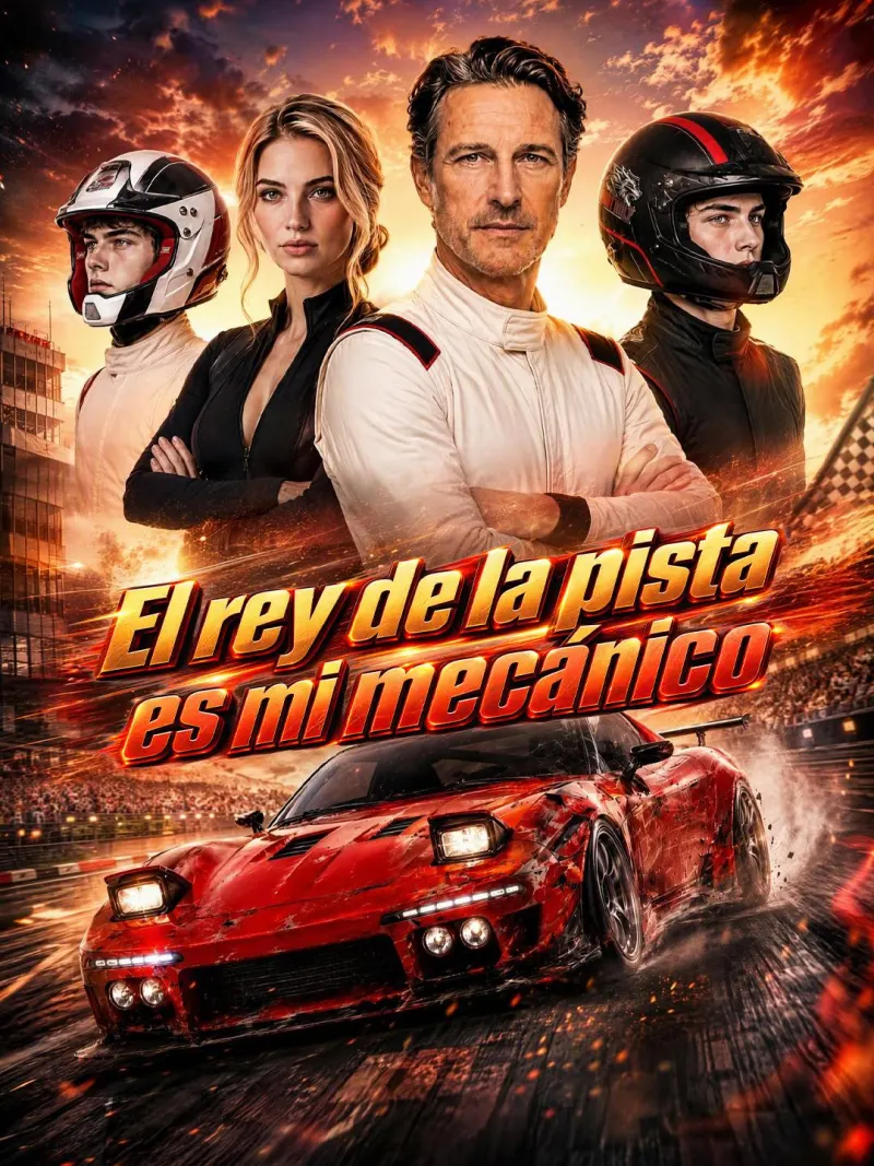 El rey de la pista es mi mecánico poster