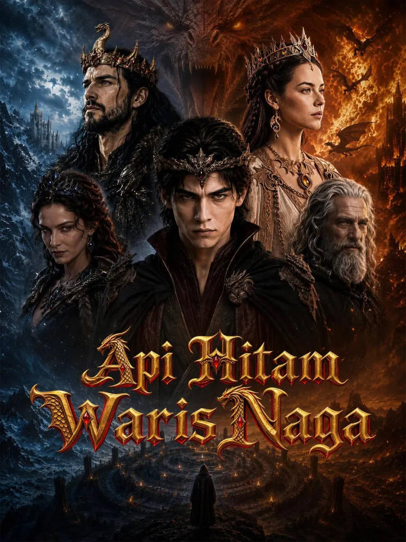 Api Hitam Waris Naga poster