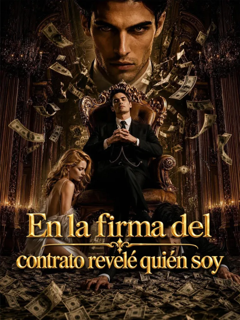 En la firma del contrato revelé quién soy poster