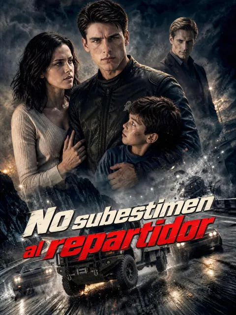 No subestimen al repartidor poster