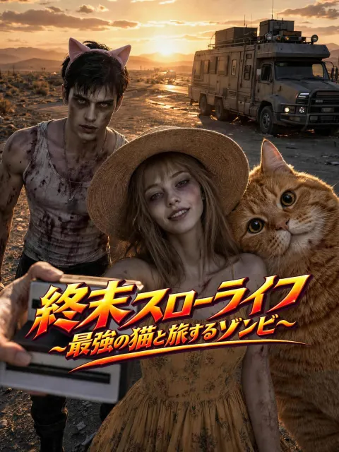 終末スローライフ~最強の猫と旅するゾンビ~ poster