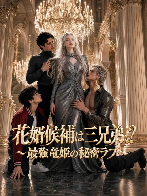 花婿候補は三兄弟!?~最強竜姫の秘密ラブ~ poster