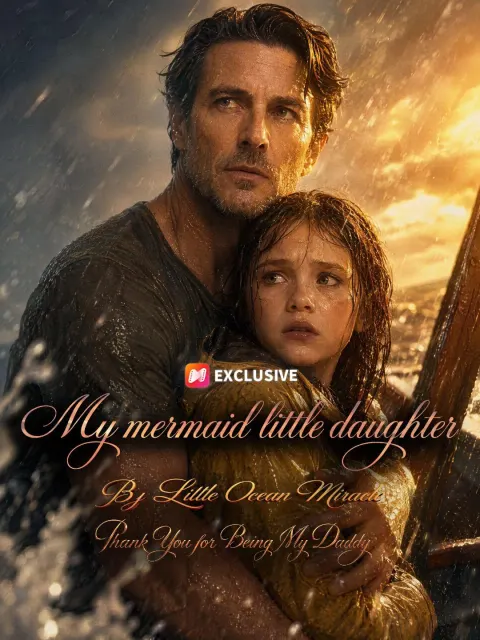 My mermaid little daughter My Little Ocean Miracle Thank You for Being My Daddy poster
