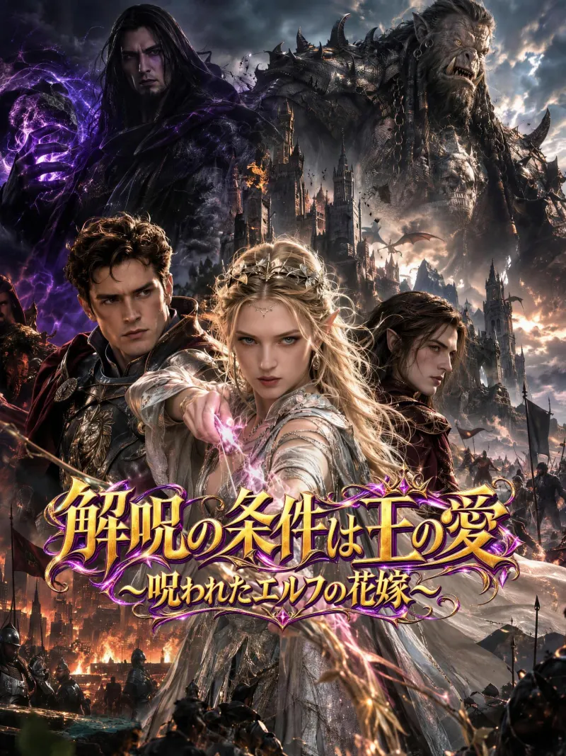 解呪の条件は王の愛~呪われたエルフの花嫁~ poster