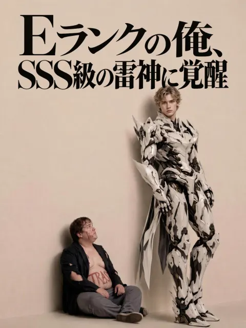 Eランクの俺、SSS級の雷神に覚醒 poster