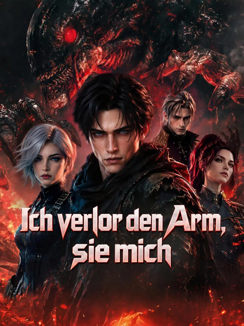 Ich verlor den Arm, sie mich poster