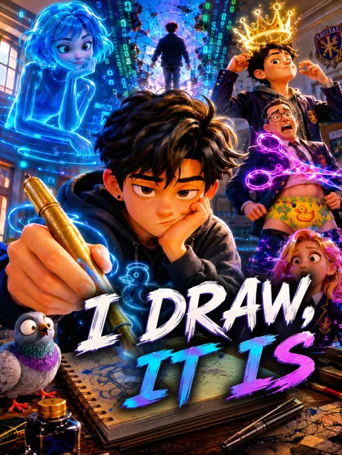 I Draw, It Is poster