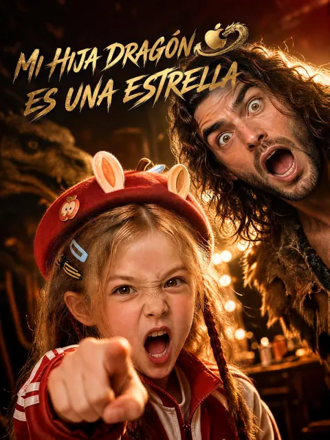 Mi hija dragón es una estrella poster