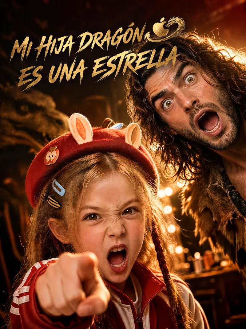 Mi hija dragón es una estrella poster