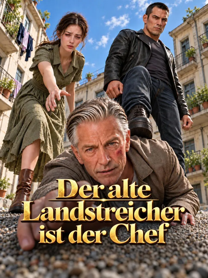 Der alte Landstreicher ist der Chef poster