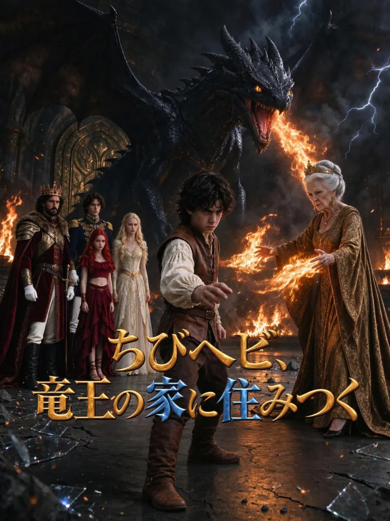 ちびヘビ、竜王の家に住みつく poster