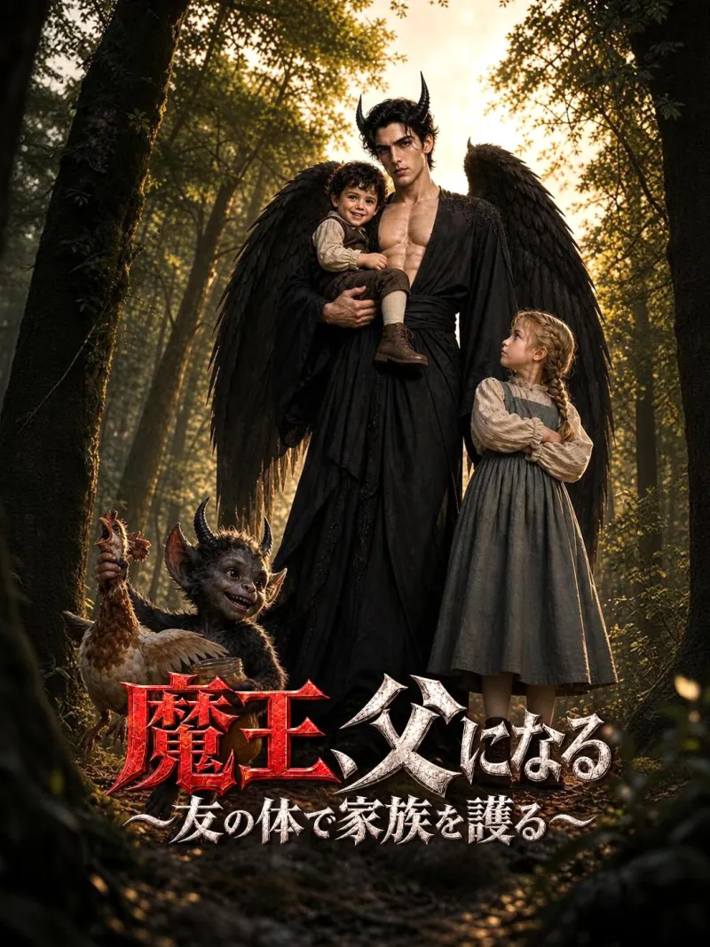魔王、父になる~友の体で家族を護る~ poster