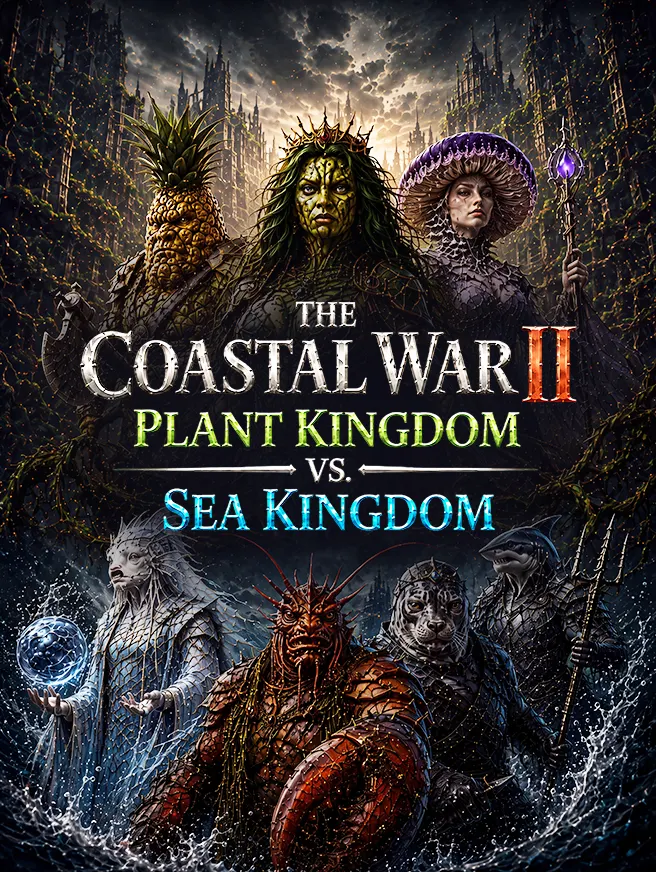 The Coastal War II: Plant Kingdom vs. Sea Kingdom poster