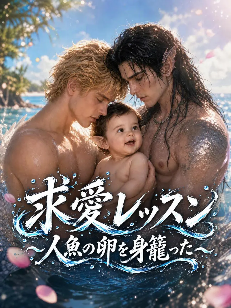 求愛レッスン~人魚の卵を身籠った~ poster